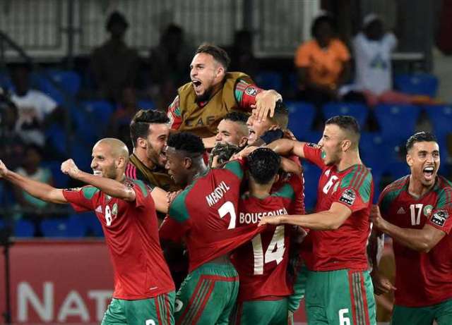 فيديو .. المغرب يطيح بحامل اللقب ويتأهل لدور الثمانية الأفريقي