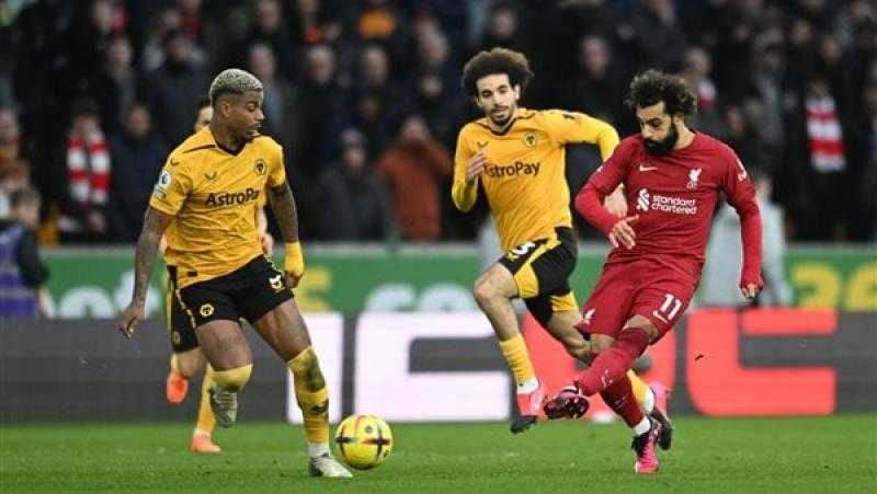 محمد صلاح يقود هجوم ليفربول أمام ولفرهامبتون في الدوري الإنجليزي