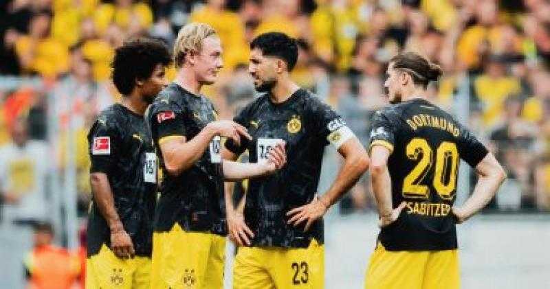 دورتموند يحقق فوزا مثيرا على فرايبورج 4-2 فى الدوري الألماني.. صور