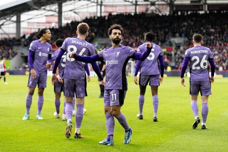 أسطورة ليفربول يتغنى بـ محمد صلاح بعد هدفه أمام برينتفورد